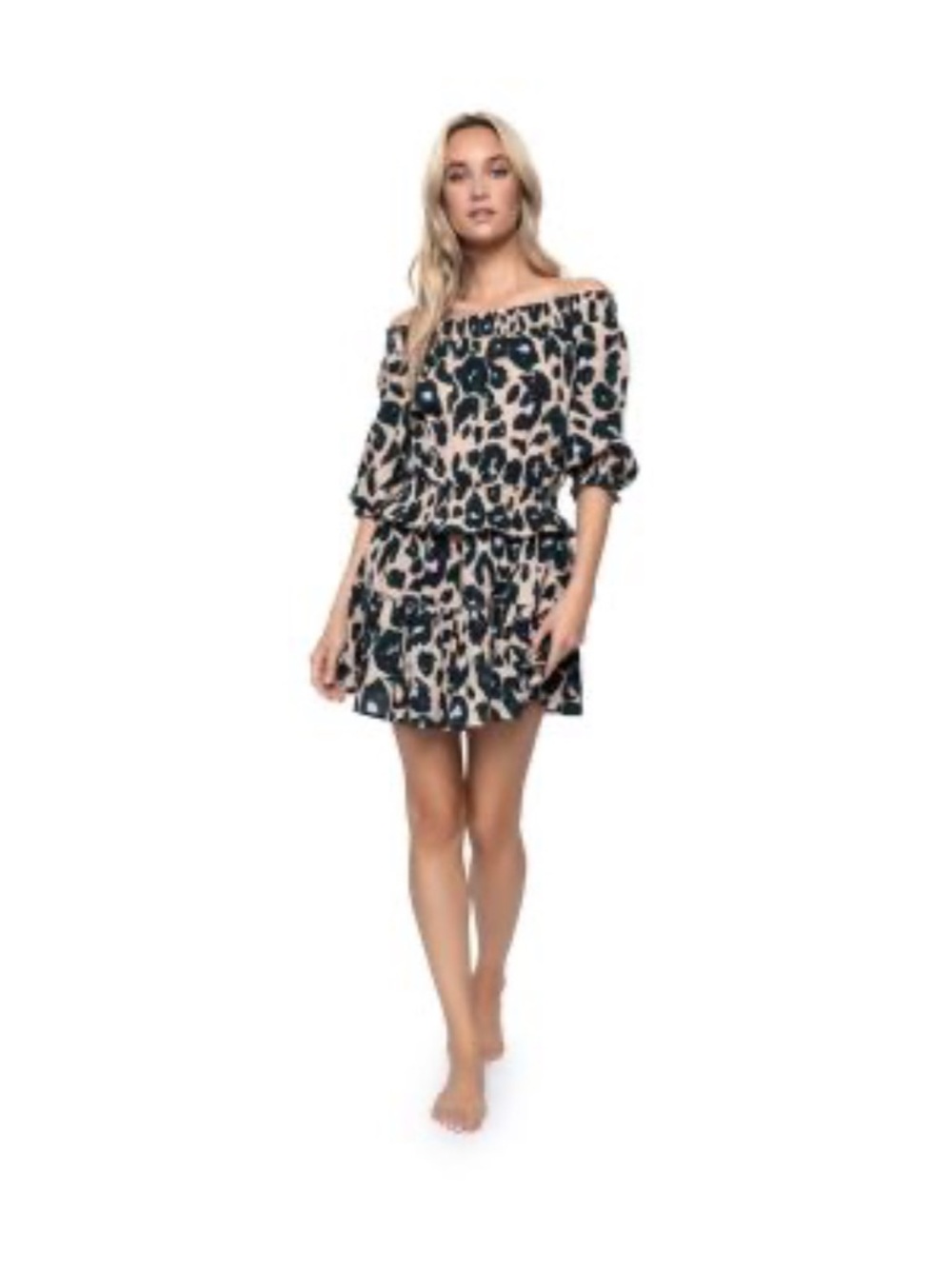 PQ swim nala clair ruffle dress